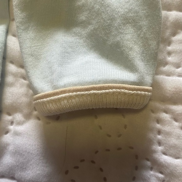 Burberry baby blue long sleeve top - Picture 3 of 6